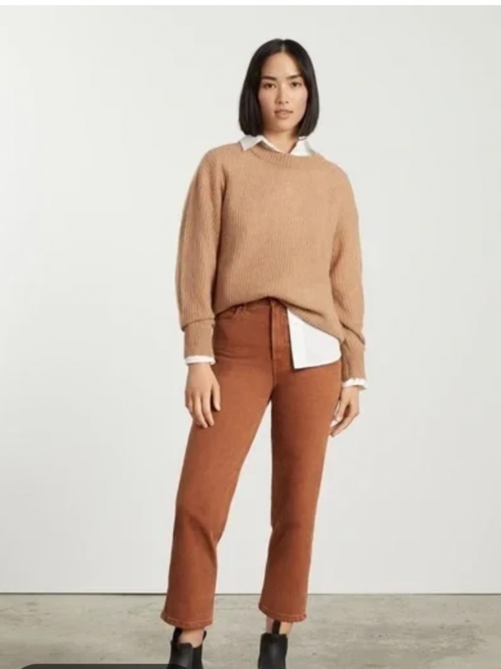 NWT Everlane Way High Jeans